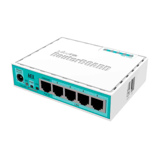 ROTEADOR ROUTER BOARD E LOAD BALANCE RB750Gr3 (hEX) - MIKROTIK ROTEADOR ROUTER BOARD E LOAD BALANCE RB750Gr3 (hEX) - MIKROTIK