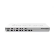 CLOUD ROUTER SWITCH CRS326-24G-2S+RM 24 PORTAS GIGABIT E 2 SFP+ - MIKROTIK