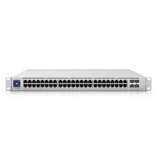 SWITCH UBIQUITI GERENCIAVEL L3 48 PORTAS 2.5 GIGABIT + 04 SFP+ DE 10GB USW-ENTERPRISE- 48-POE RACK