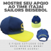 Boné Beisebol Itajaí Sailors Baseball Patrocínio