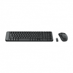 TECLADO E MOUSE S/FIO LOGITECH MK220
