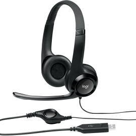 FONE DE OUVIDO LOGITECH H390 MIC USB