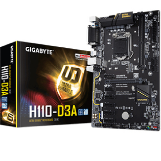 PLACA MAE (INTEL) GIGABYTE GA-H110-D3A DDR4 LGA1151