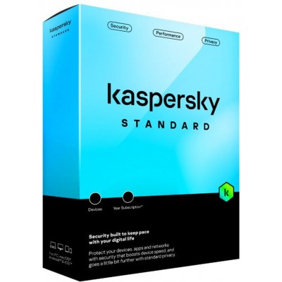 Kaspersky Standard Antivirus 3 dispositovos 1 Ano