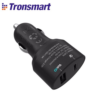 CARREGADOR VEICULAR TRONSMART Quick Charge 3.0